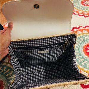 Wicker/ratan sling bag